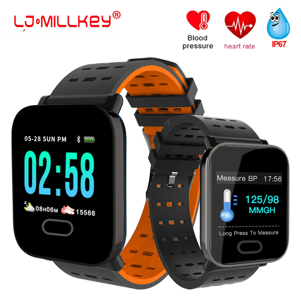 

Smart Band reloj inteligente pulsometro ritmo cardi Fitness Tracker Remote Control Smart Bracelet Waterproof Wristband Watch