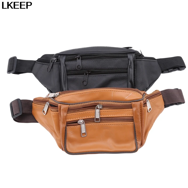 

Best Selling New Fashion Sports men's Belt Belt Bag Travel multi-function High Quality Solid Waist Bag Men And Women
