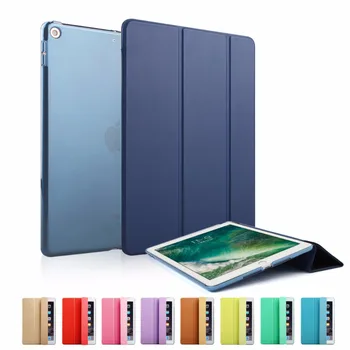 

Smart Case for New iPad 9.7 inch 2017 /2018 Model Ultra Slim PU Leather Cover Flip Auto Wake Up Sleep Magnetic Navy Sleeve
