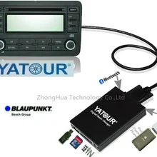 Yatour ytm07 автомобиля цифровой музыки MP3 плеер USB SD AUX Bluetooth Ipod iPhone интерфейс для Blaupunkt Rover 25/45 /MGF cd-чейнджер