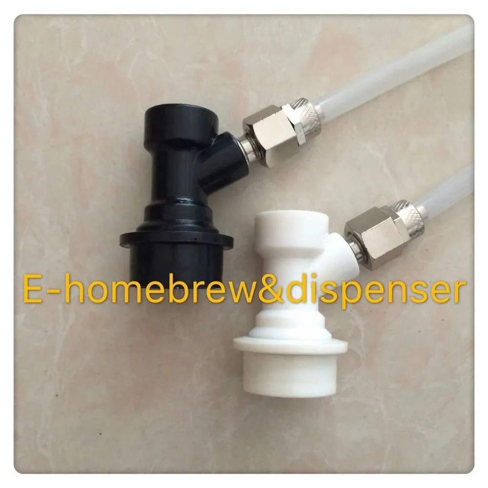 

Free Shipping ball Lock Home Brew Keg kit,Lock coupler Disconnects set with 6*8 mm beer hose connector