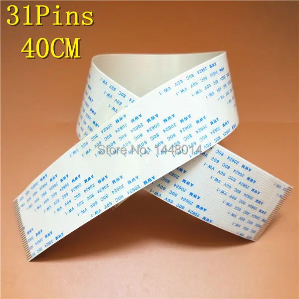 

10pcs wholesale Mutoh VJ1204 Allwin Human Yaselan Zhongye Infinity Printer DX5 head Flex data cable 31PIN 40cm