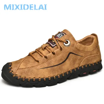 

2019 Spring/Autumn Casual Shoes Men Fashion Loafers Men Casual Driving Shoes Soft Moccasins Flats Slip on Footwear Men Big Size