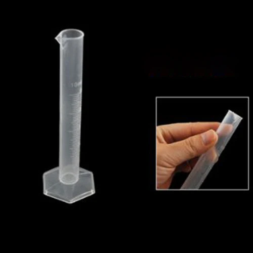 

Affordable Laboratory Hex Base 10mL Liquid Measurement Plastic Graduated Cylinder