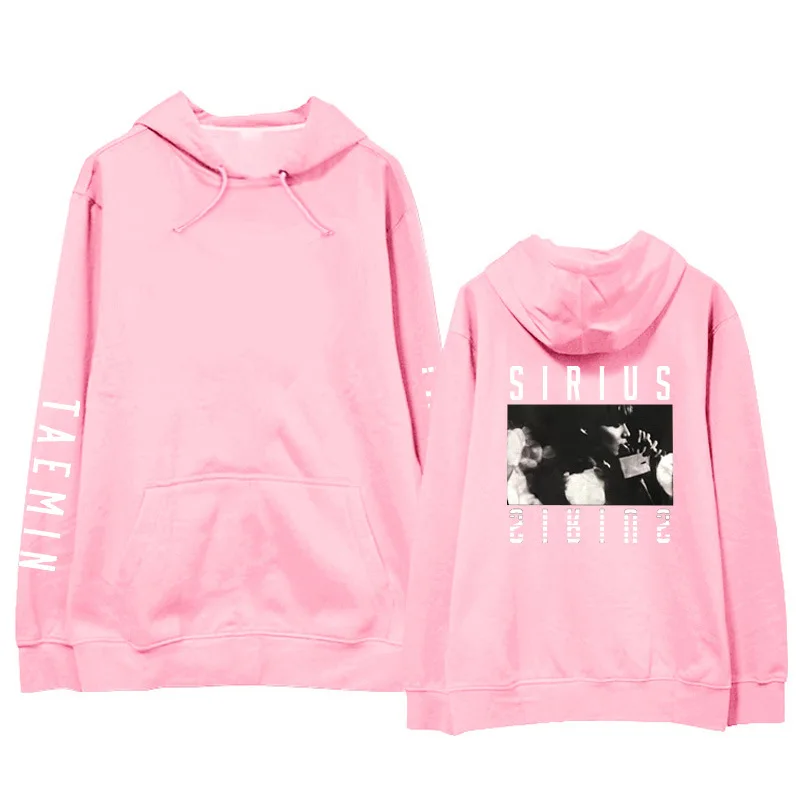 Kpop shinee hooides men sweatshirts concert same photo printing hoodies unisex autumn winter loose sweatshirt (4)