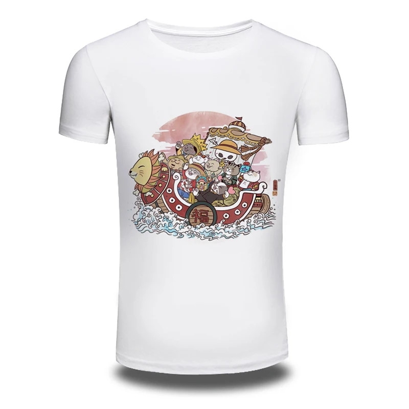 DY 105 Fashion Cartoon Design font b Men s b font Printing Fashion T font b