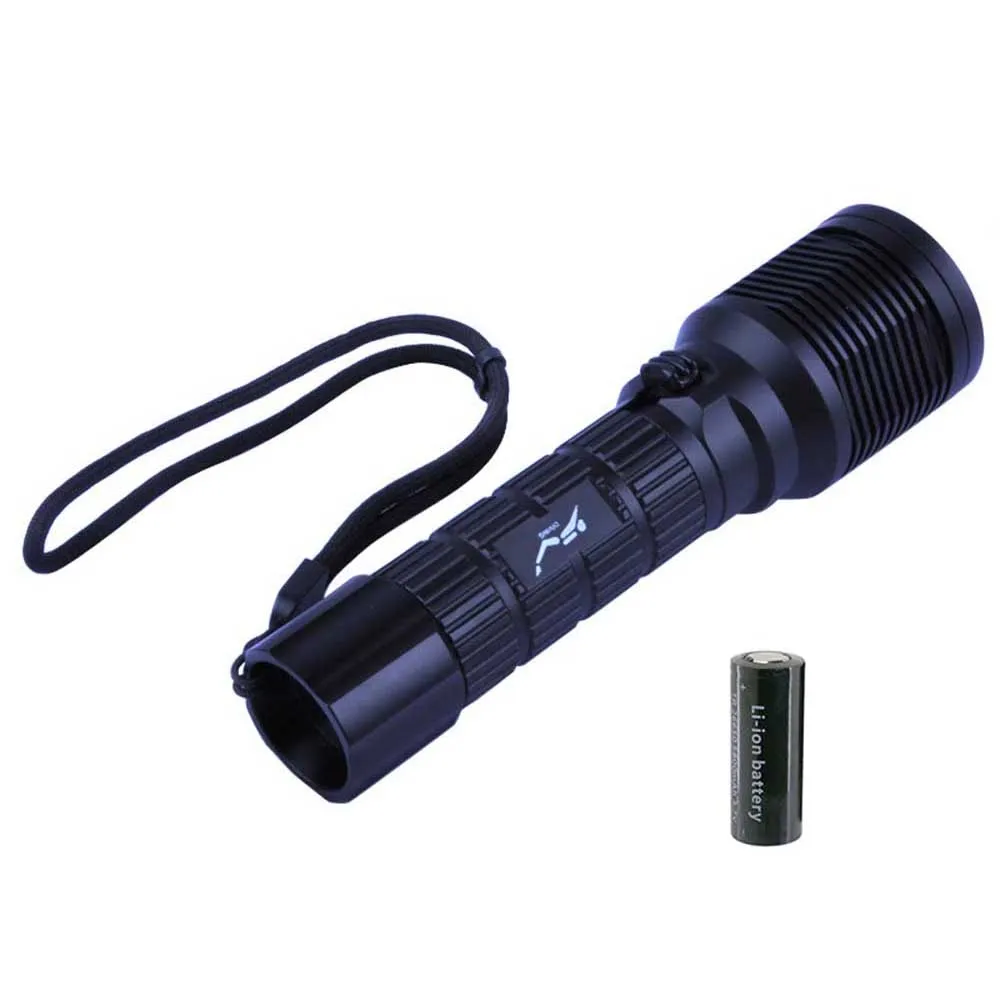 

Professional diving flashlight DF007 waterproof 100 meters use 26650 battery L2 led lamp underwater lighting flashlight lantern
