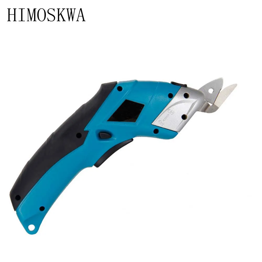 HIMOSKWA 4V Hot Sale Multipurpose Lithium electric scissors Auto Cutter Cordless Tailors