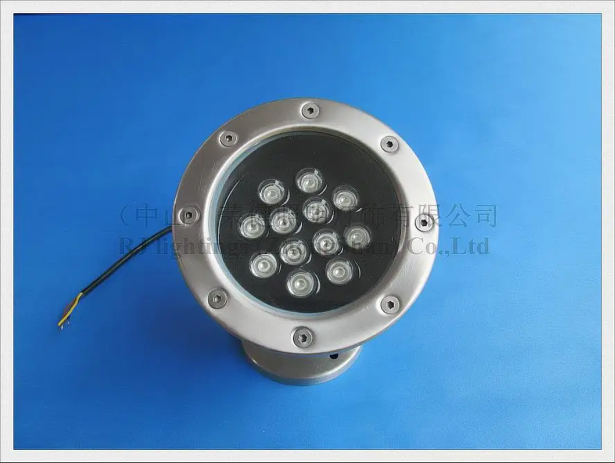 led underwater under water light swimming pool light fountain lamp 12w (1)