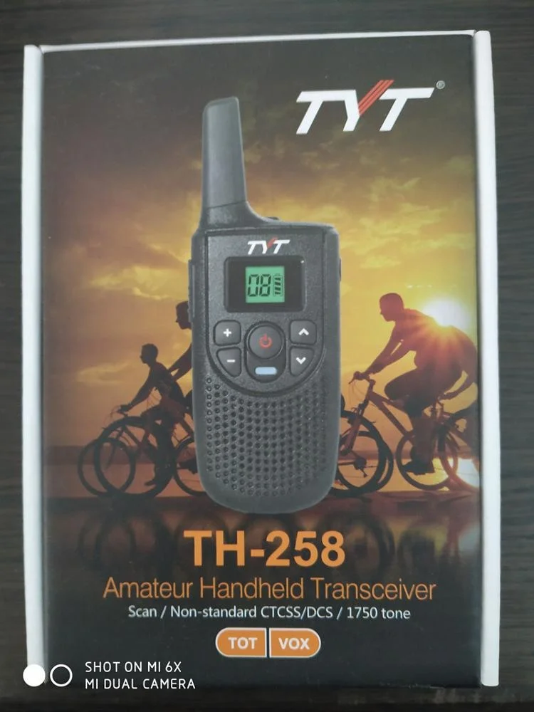 TYT Pocket Two Way radio TH 258 portable transceiver Walkie Talkie 6 color for you choose 3