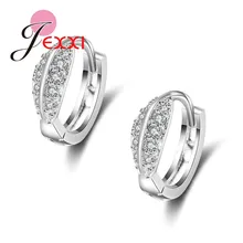 Высокое качество гипоаллергенные модные серебряные серьги-гвоздики стиль для женщин/серьги для девочек для красивых девушек