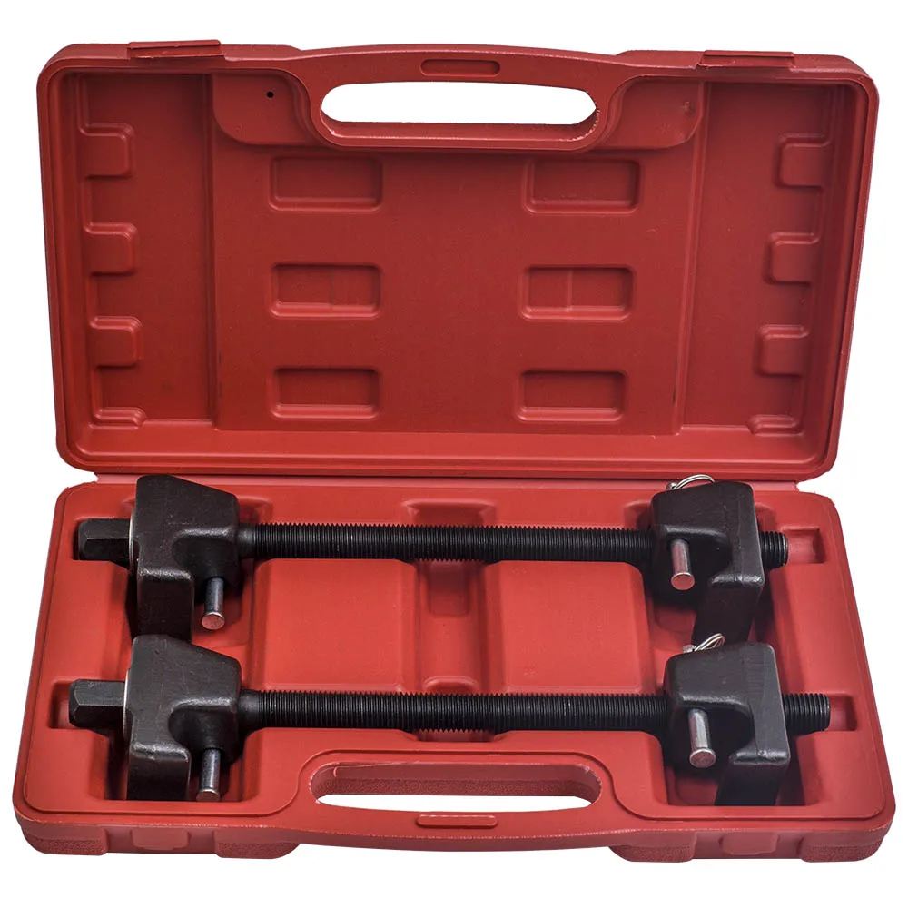 

2pc Coil Spring Compressor Fit MacPherson Struts Shock Absorber Car Garage Tool