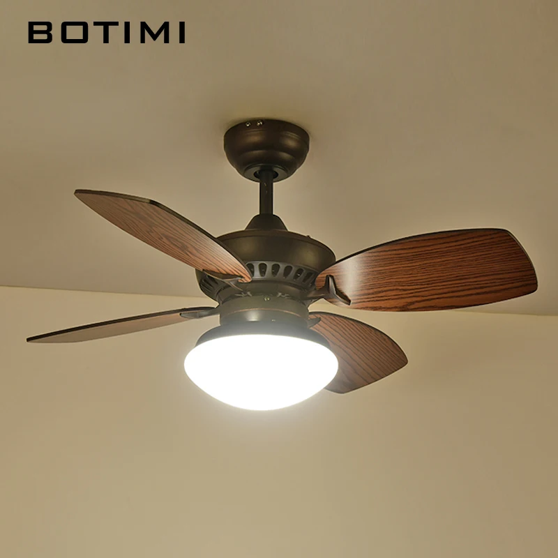 Botimi Nordic Ceiling Fan Lights Modern Cooling Fans For