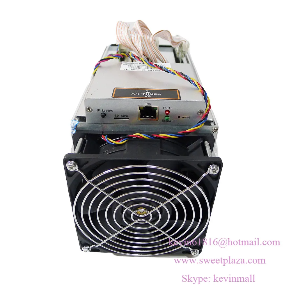 AntMiner V9 4 T/S Биткоин Майнер Asic Майнер новейший 16nm BTC BCC BCH горная машина