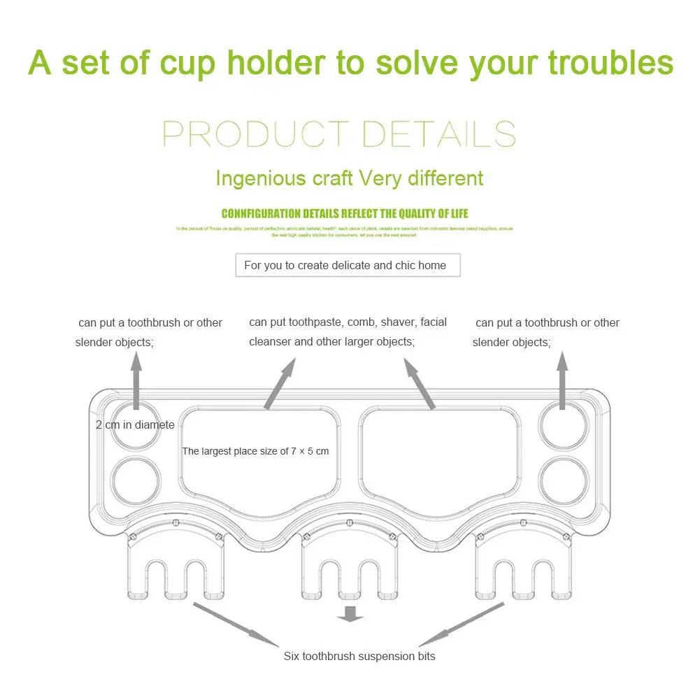Акция! Присоски настенный тип настенная подставка для зубных щеток подвесная щетка чашки стакан для зубных щеток зубные пасты держатель