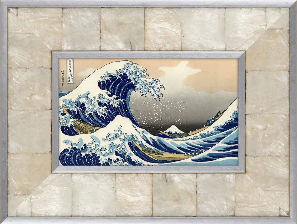 The Great Wave off Kanagawa Pre-Framed Miniature 2