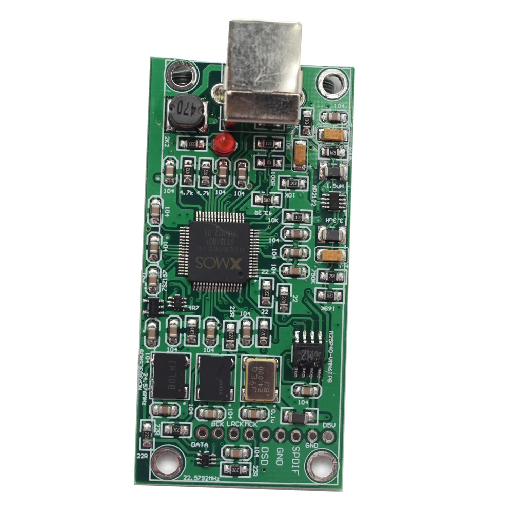 SITIME Crystal XMOS XU208 USB 384K 32B модуль I2S SPDIF выход поддержка DSD для ES9018 ES9028 ES9038PRO DAC Hi Fi