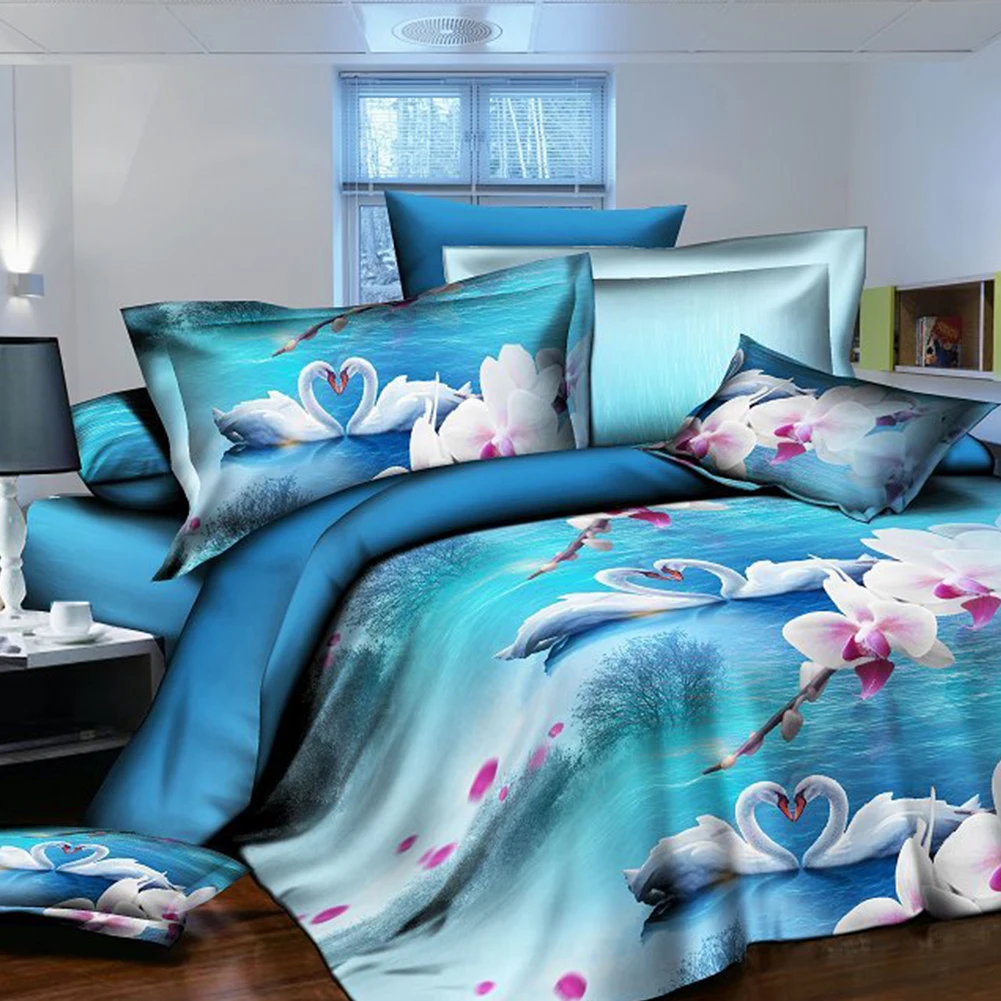 

Luxury Animal Printing 3D Bedding Set 2/3pcs Duvet Cover set Pillowcases comforter bedding sets bedclothes set Home Textiles