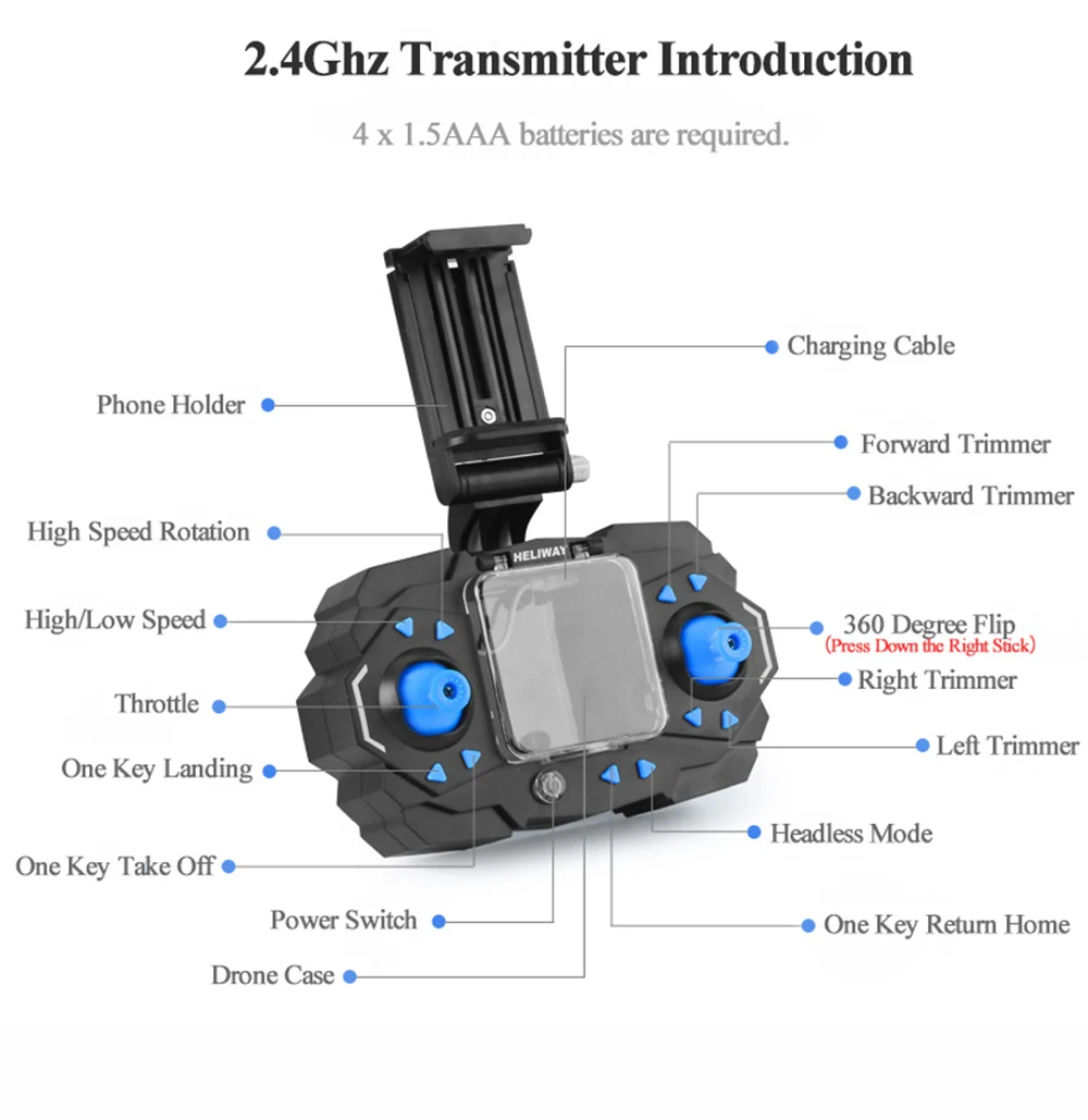 Mini Foldable Drone Helicopter_16