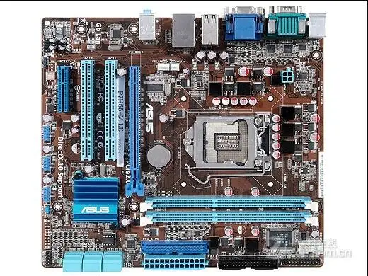 Оригинальная материнская плата P7H55-M LE LGA 1156 DDR3 H55 настольная твердотельный