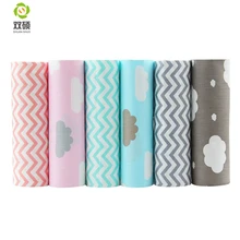 Новинка, 6 шт., Цветочная Лоскутная хлопковая ткань, толстая четверть пряди, рукоделие, шитье, Лоскутная Ткань для сумок, детская одежда, 40*50 см