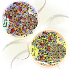 Новейшая ткань в африканском стиле с восковым принтом мягкие удобные атласные для карнавала в Рио секционный цветочный узор атласная ткань для платья S180613