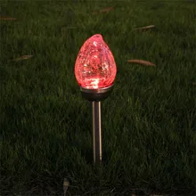 Светодиодный светильник на солнечных батареях, яркий светильник для улицы, Точечный светильник, садовый ландшафтный светильник, треснутый светильник для газона, предложение