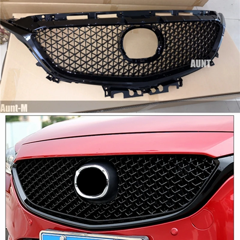 Для Mazda 6 Atenza Решетка переднего бампера верхняя черная авто запчасти и аксессуары
