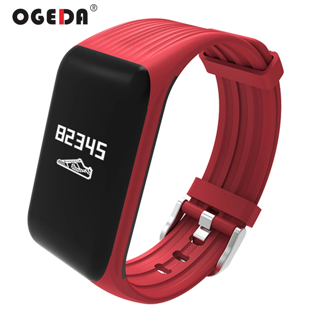 

Smart Watch Women Heart Rate Monitor Smart Bracelet K1 Fitness Tracker Smart Bracelet Heart Rate Monitor Waterproof Sports OGEDA