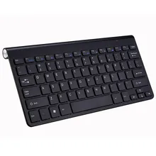 5pcs lot Ultra Slim 2 4G Wireless Mini Keyboard K116 for MACBOOK LAPTOP TV BOX Computer
