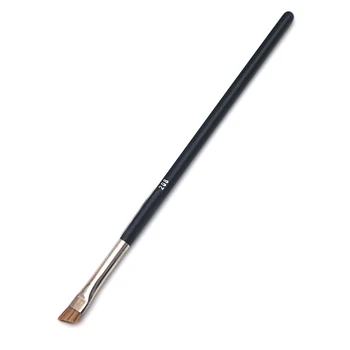 

Profesional Makeup Nickel-plate Wooden Handle Fashion ultra fine eyebrow brush 208 Precise Angled Brow Brushes