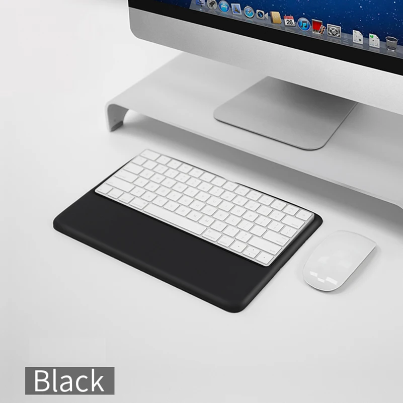 Силиконовая подставка для запястья Для IMac, Беспроводная Bluetooth клавиатура, эргономичная пена с эффектом памяти, комфортная подставка для запястья, для компьютера, ноутбука