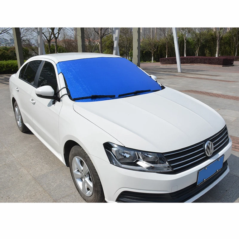 140*90cm Universal Car Front Windshield SUV Sunshade Windscreen Cover Sun Shield