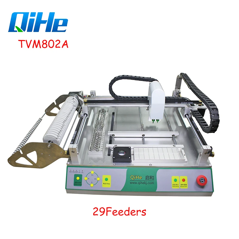 

2 Heads Pick and Place Machine LED 2 HD CCD Cameras Small Pick and Place Machine