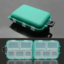 1 шт. 10/15 слот Экологичная пластиковая коробка для рыболовных снастей портативная рыболовная Винтажная с высокой талией чехол для хранения водонепроницаемые коробки для снастей