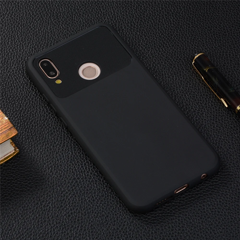 

Huawei P20 Lite Case 5.84inch Huawei P20 Lite Soft Rubber TPU Silicone Back Phone Case For Huawei P20 Lite Cover Bag Cases Capa