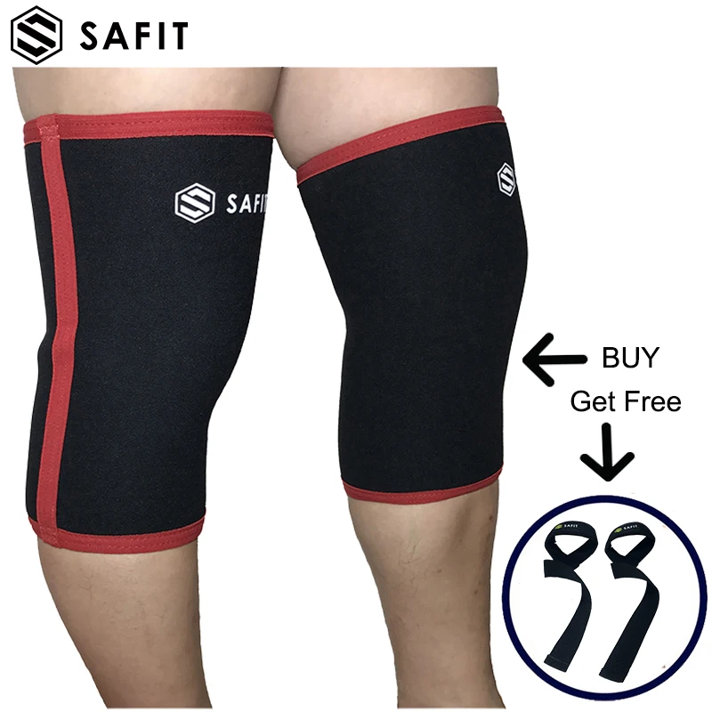 

1Pair of Knee Sleeves Support Compression Neoprene 7mm for Men Women for Squats,Gym Workout, Powerlifting,Weightlifting