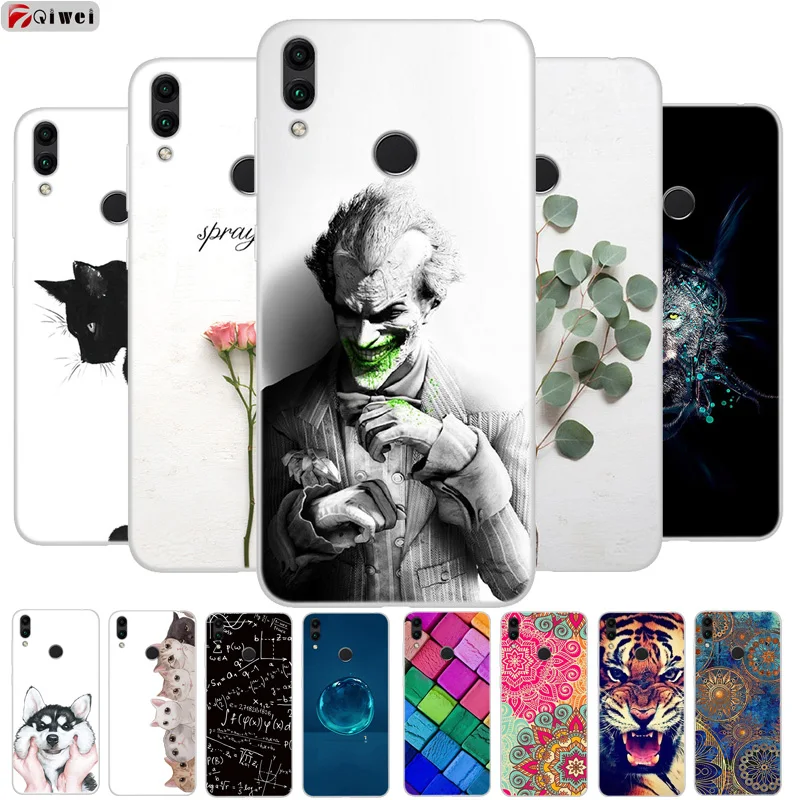 

For Huawei Honor 8C BKK-L21 Case Cover 6.26 Soft TPU Silicone Funda On Honor 8C Cases For Huawei Honor 8C Case Coque 8 C C8 Capa