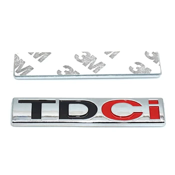 

50X ABS TDCI Car Trunk Fender Emblem Styling Decoration TDCI for Focus Mondeo Explorer Mustang fiesta Escort Kuga eco sport