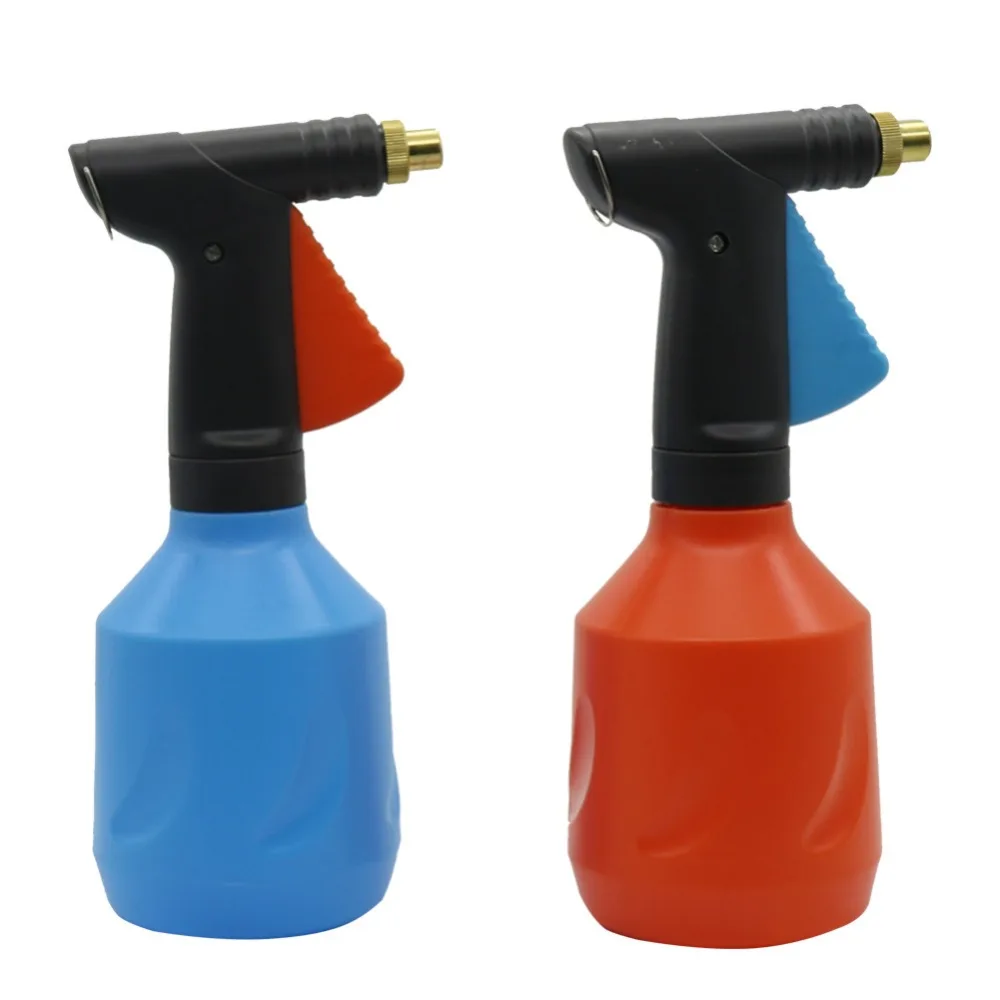 

680ML Adjustable Hand Pressure Plastic Trigger Sprayer Copper Nozzles Air Compression Manual Spray Bottle 1 Pcs