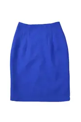 НСБ 2016 новый OL Бизнес карьера женщин по колено темно-bluepencil юбка Высокая Талия Юбки для женщин