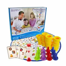 Новые детективы ищут диаграмму настольная игра дети с обучающие игрушки для детей головоломки родитель-ребенок Настольный игра