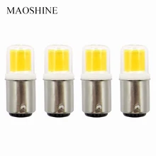 BA15D 1142 Мини СВЕТОДИОДНАЯ Лампа AC 220 В 110 В для Швейной Станки Лодка 1511 SMD Cob Замена