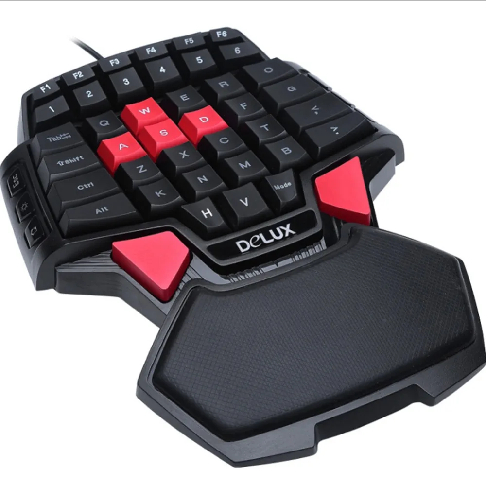 gaming keyboard duplo espaço botão usb teclado