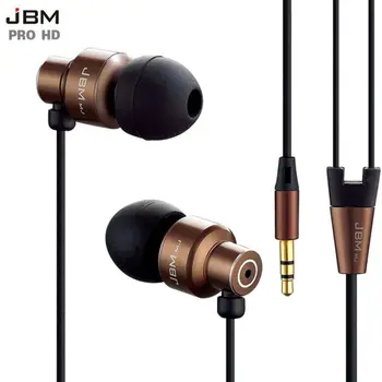 

JBM Professional In-Ear Earphone Metal Heavy Bass Sound Quality Music Earphone China's High-End Brand Headset fone de ouvido