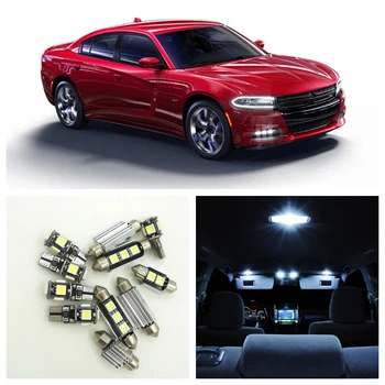 

13pcs Canbus White Car LED Light Bulbs Interior Package Kit For 2011-2015 Dodge Charger Map Dome Trunk License Plate Lamp