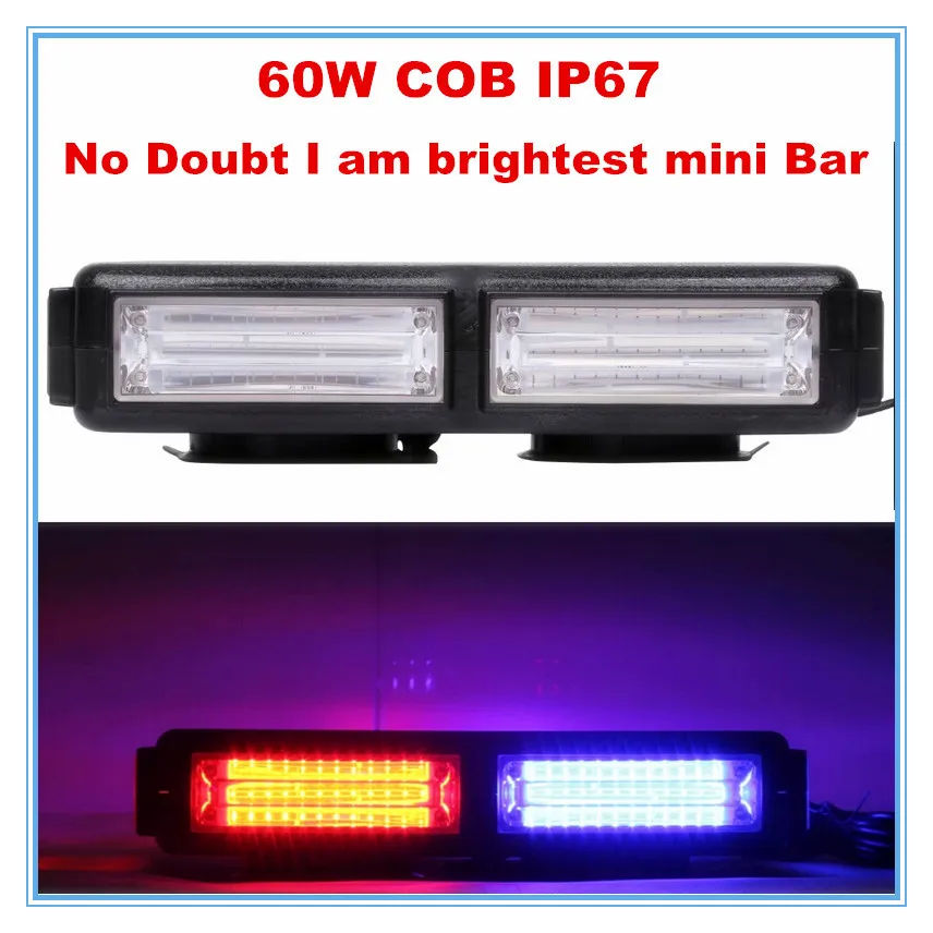 Police Led Lights >> strobe warning COB LED mini light bar for tailer truck ... Police Led Lights >> strobe warning COB LED mini light bar for tailer truck ...