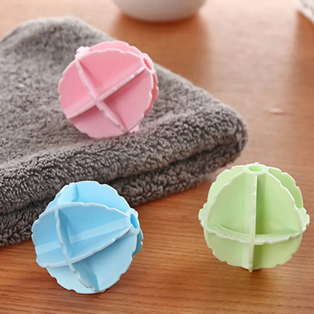 

Hot sale Laundry Cleaning Ball Washing Helper Laundry Dryer Ball Fabric Softener Cloth Cleaner brush Household Cleaning Tools