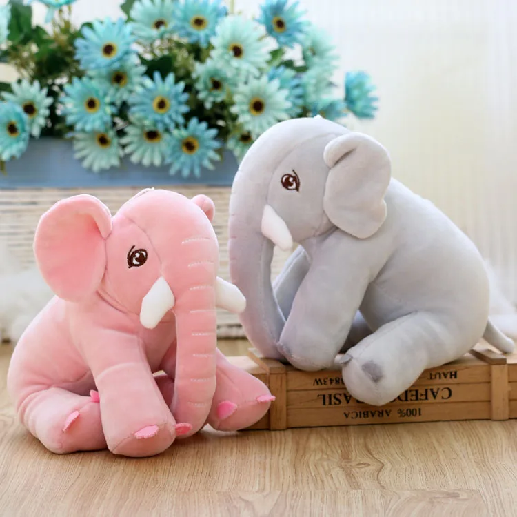 

about 25cm cartoon elephant plush toy soft doll baby toy Christmas gift s2533
