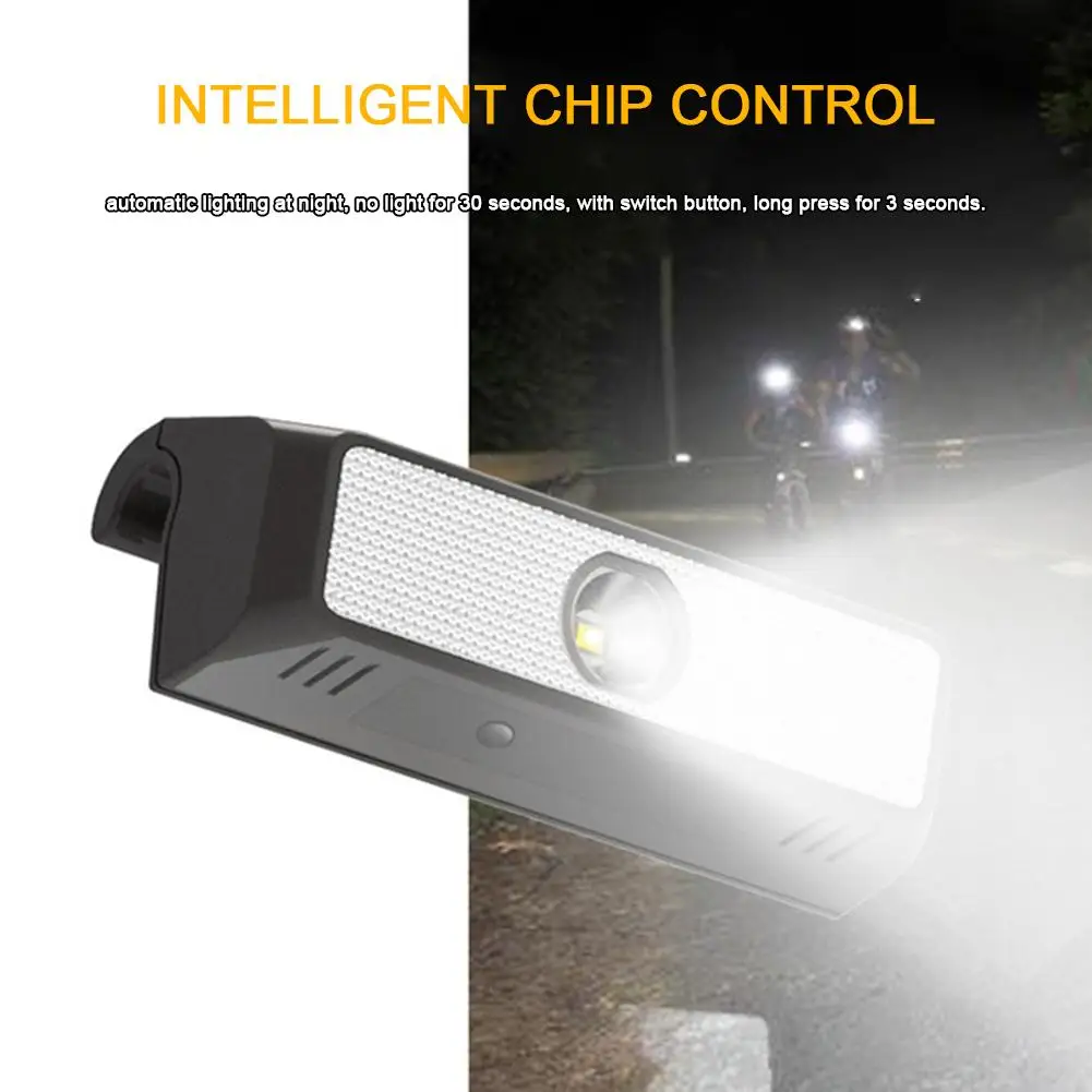 Perfect Bike Light Solar Powered LED Headlight Flashing Light For Bicycle Cycling Lamp Safety Warning Electric Scooter Light Accessories 5